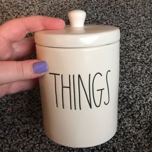 Rae Dunn THINGS jar